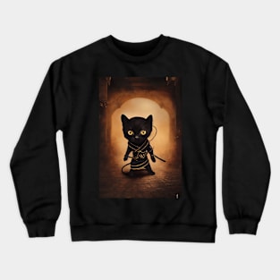 Ninja Kitty Crewneck Sweatshirt